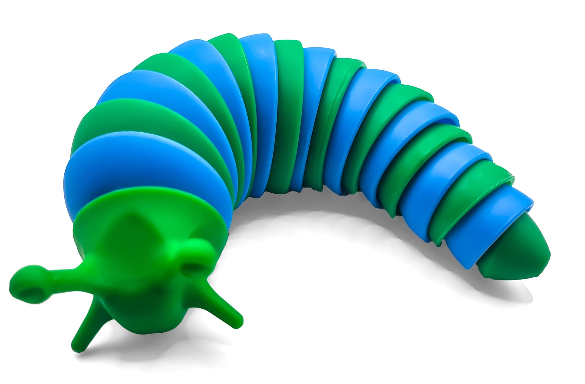 Juguete Sensorial Toy Jam Verde Azul Babositas para Estrés y Ansiedad