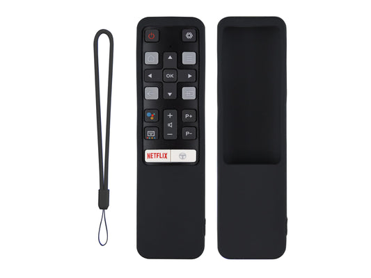 CONTROL EXPERT Funda para Control TCL RC802V Case Silicon Smart TV Protector (Negro)