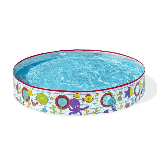 Bestway 55029 - Piscina de jardín para niños con Divertido Estampado de Peces