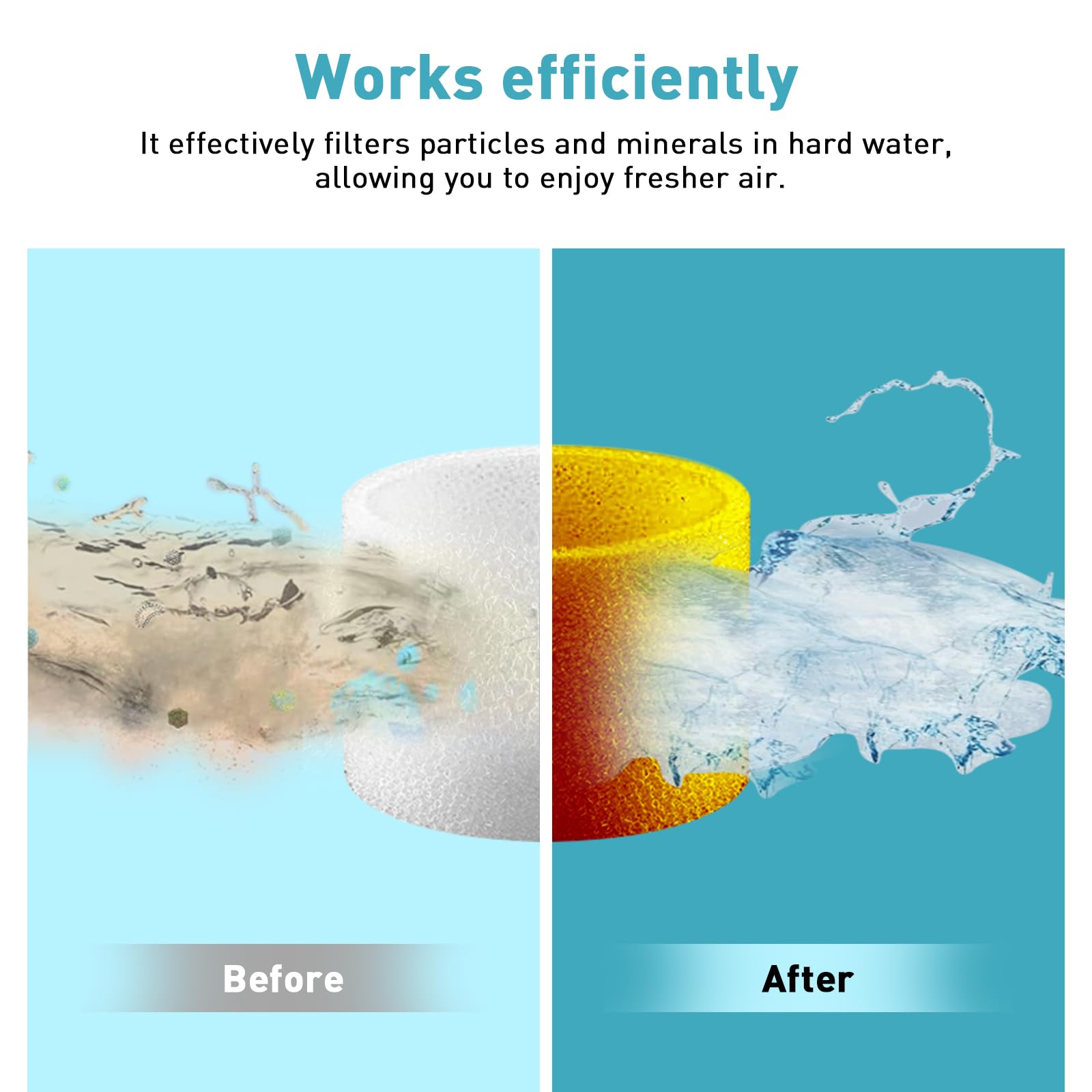 Filtros Humidificadores LEVOIT Eficiencia Alta Compatibles Paquete de 30