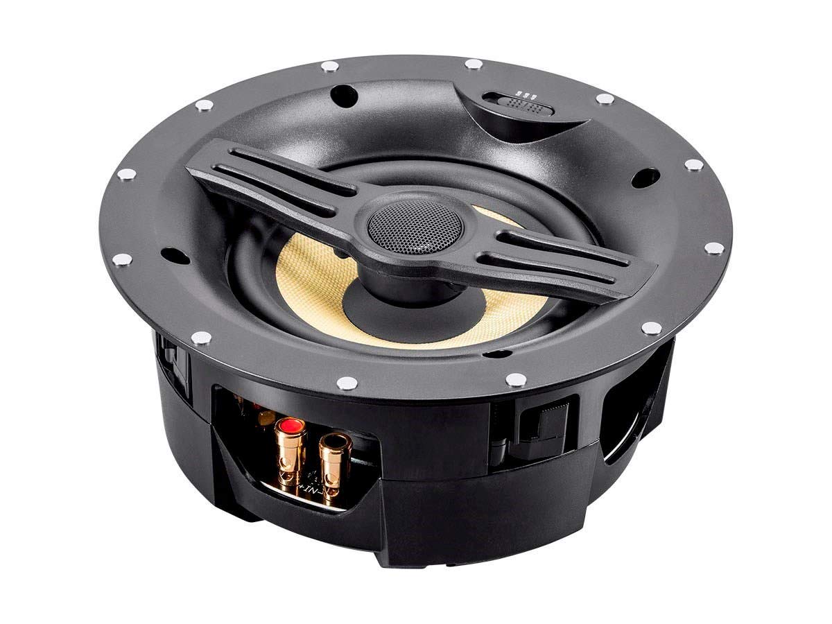 Mono Caliber Fiber In-Wall Speaker - 10 Inch (Each) 300W Subwoofer, Easy Installation and Paintable Grill