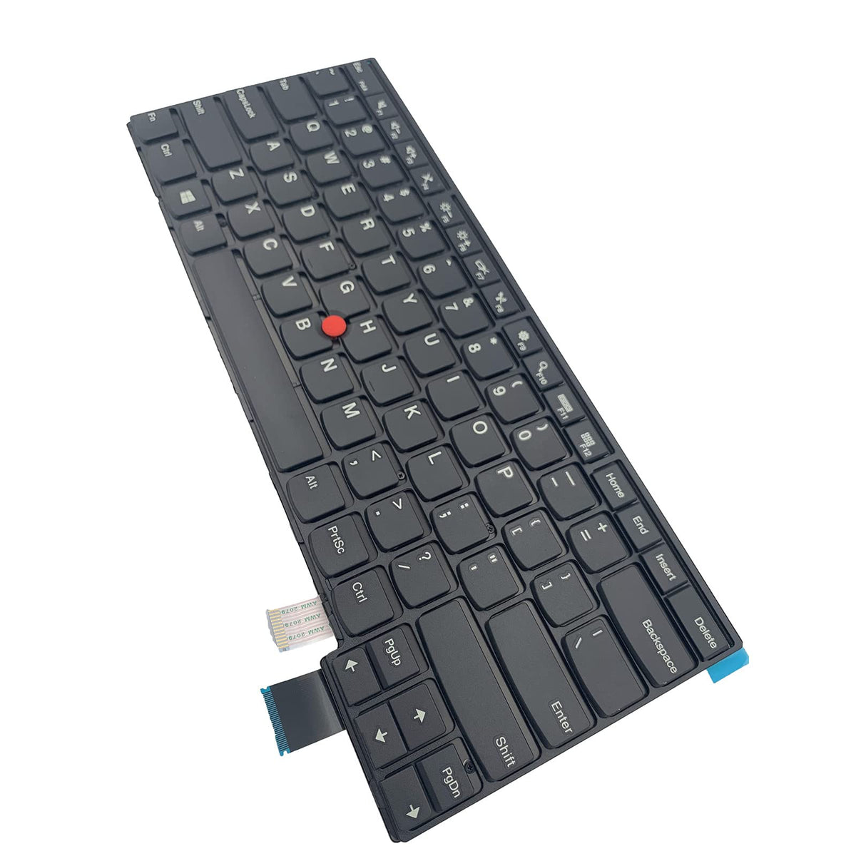 Repuesto de Teclado Siakoocty Negro con Puntero para Portátil Thinkpad T460s T470s S2