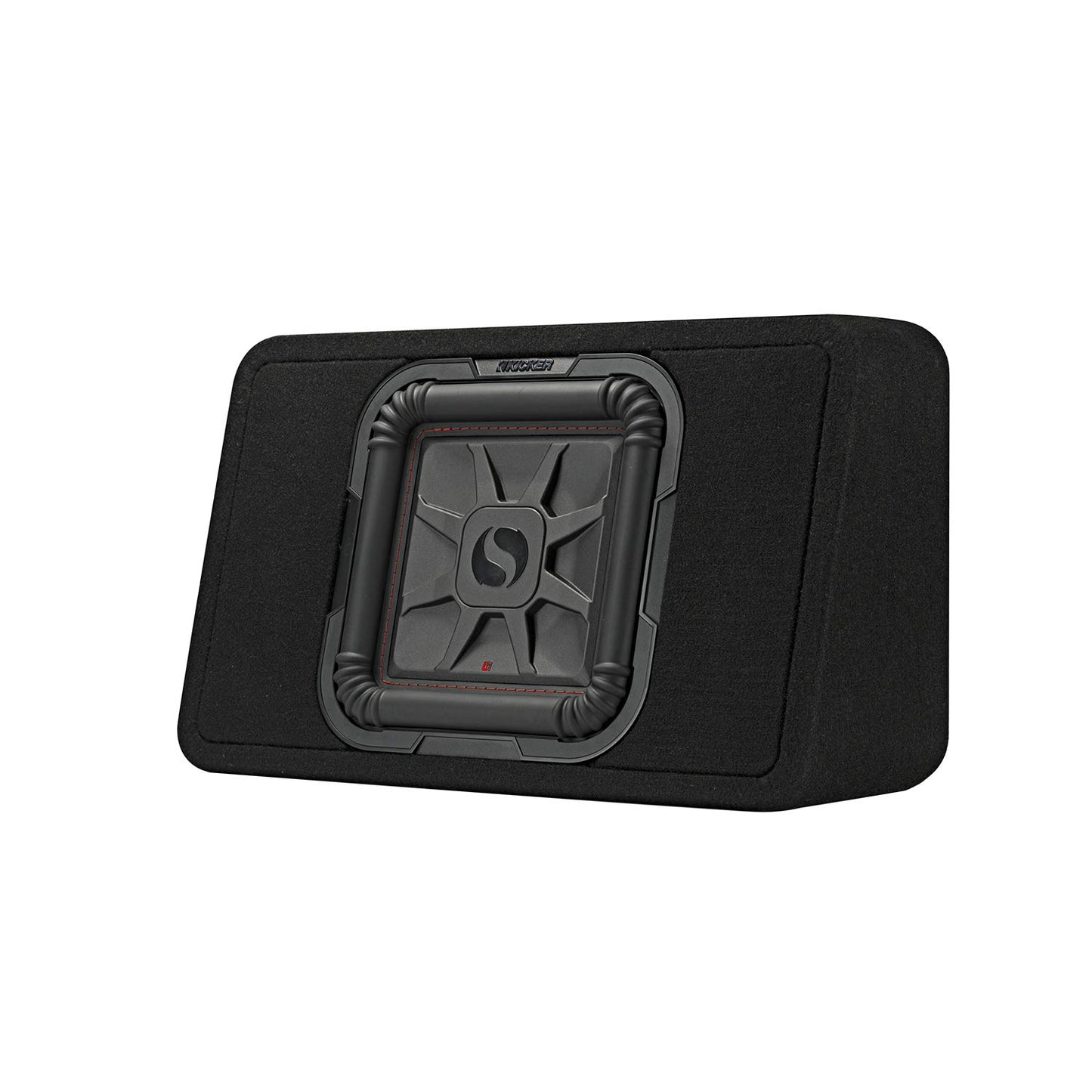 KICKER 46TL7T102 TL7T Subwoofer Solo-Baric de 10" (25cm) en carcasa de perfil delgado, 2 ohmios, 500 vatios