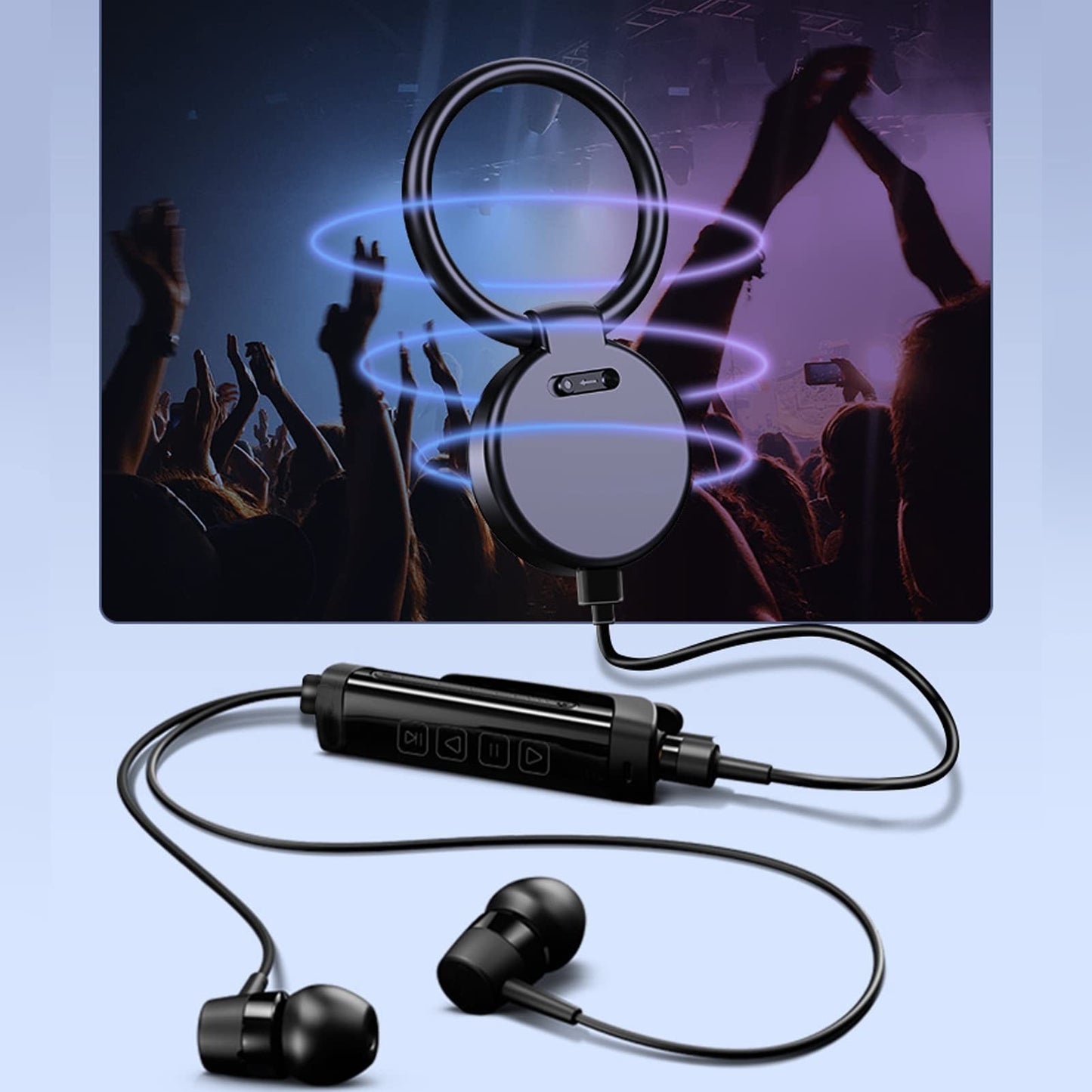 Heayzoki Grabadora Activada por Voz, Diseño de Llavero con Reducción de Ruido HD Mini Grabadora de MP3 Dispositivo de Grabación para Entrevista de Reunión de Estudio((16 GB))