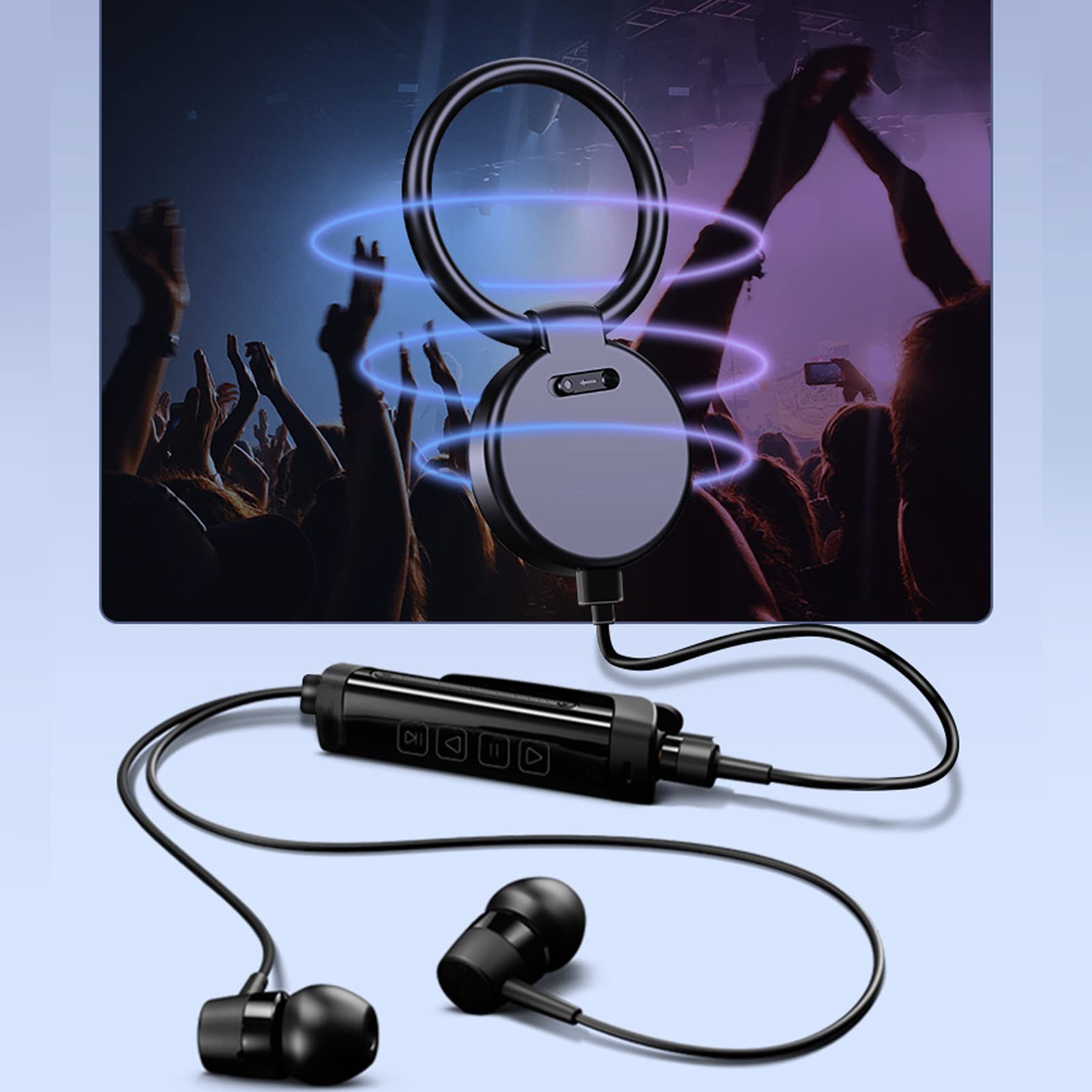 Heayzoki Grabadora Activada por Voz, Diseño de Llavero con Reducción de Ruido HD Mini Grabadora de MP3 Dispositivo de Grabación para Entrevista de Reunión de Estudio((16 GB))
