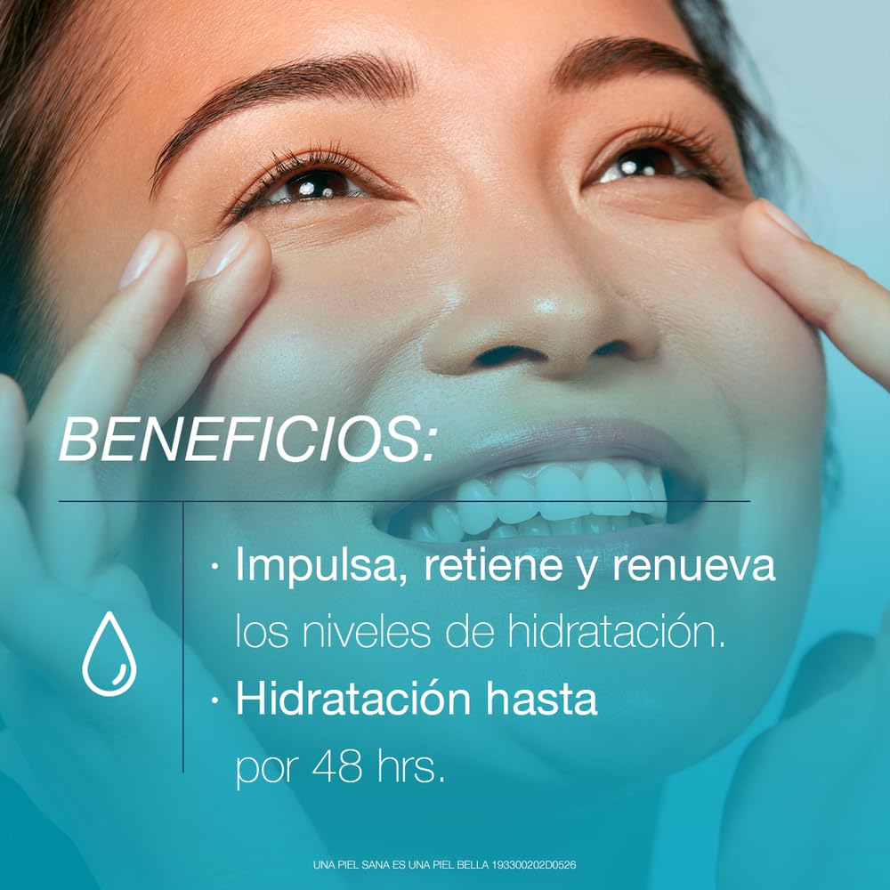 NEUTROGENA Hidratante Facial Hydro Boost Water gel 50 g + atante Facial Reparador Nocturno Neutrogena Face Care Intensive Colageno 100g + oral en gel Neutrogena Hydro Boost Ácido Hialurónico 400 ml