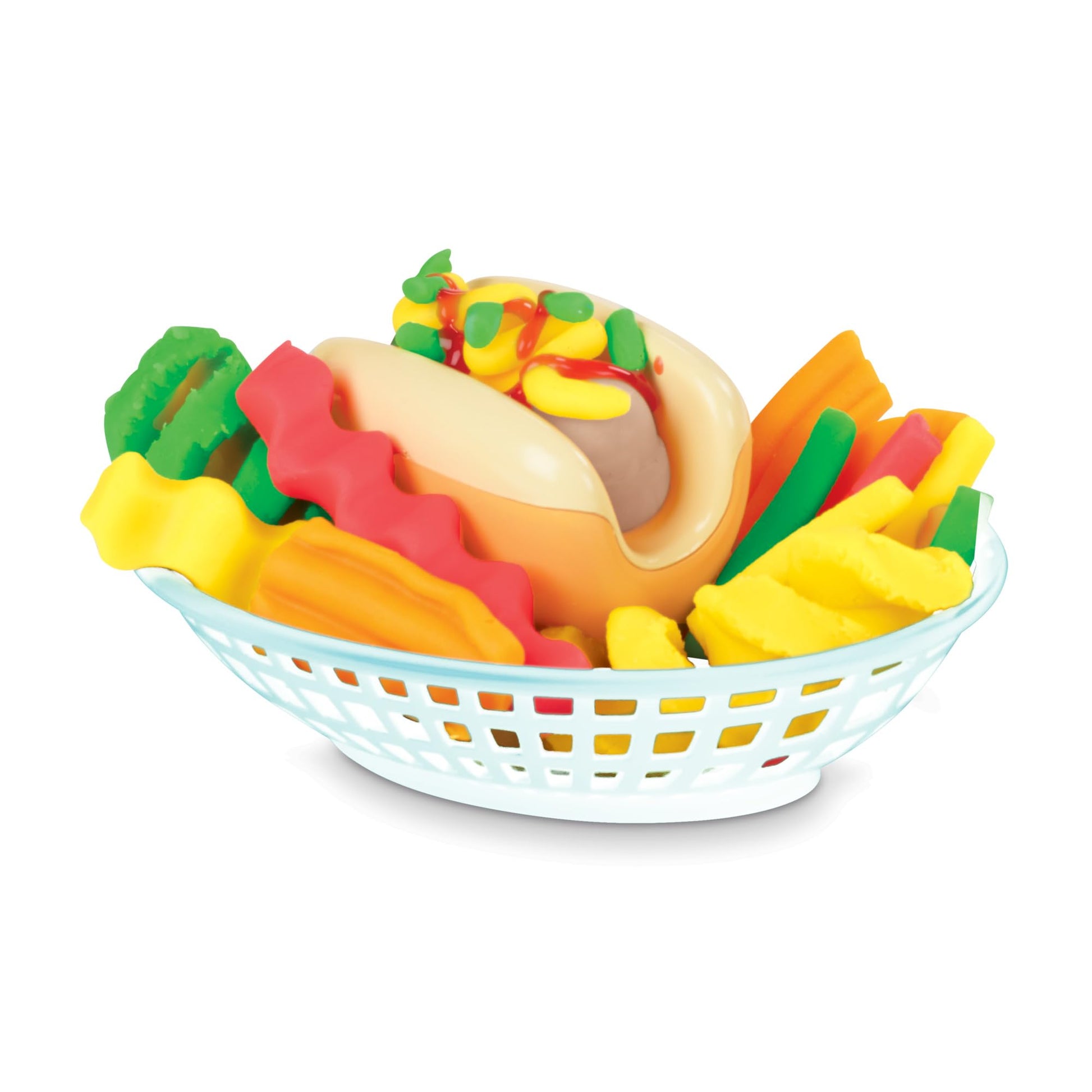 Playset de Cocina Play Doh Máquina de Espirales Fritas
