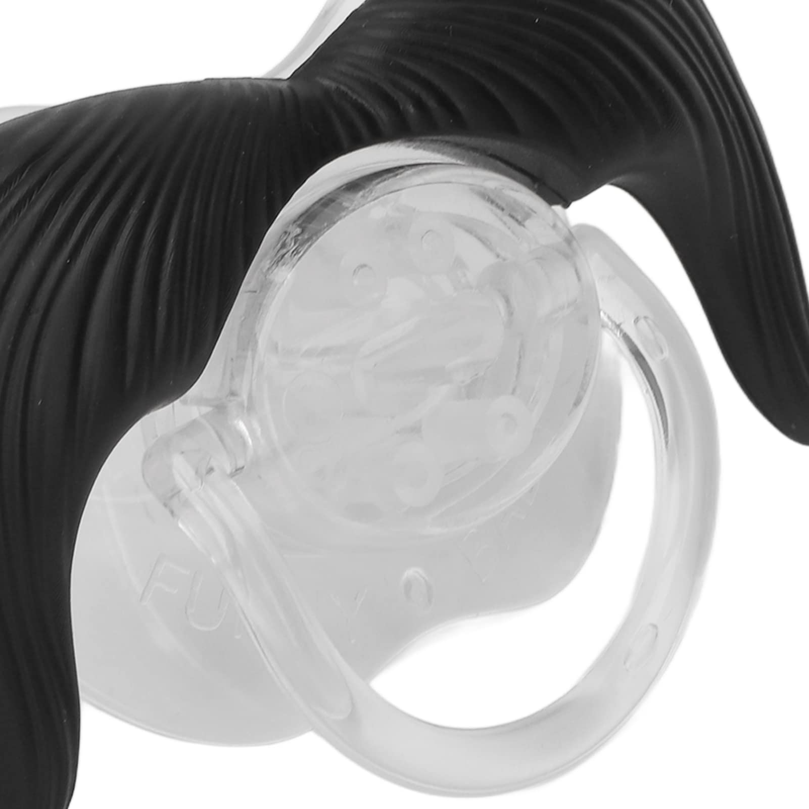 Chupete para bebé, Chupete de Noche, Chupete Divertido para bebé, Chupete de Silicona Suave Divertido para Barba Larga, Herramienta de Ortodoncia para Masticar Infantil