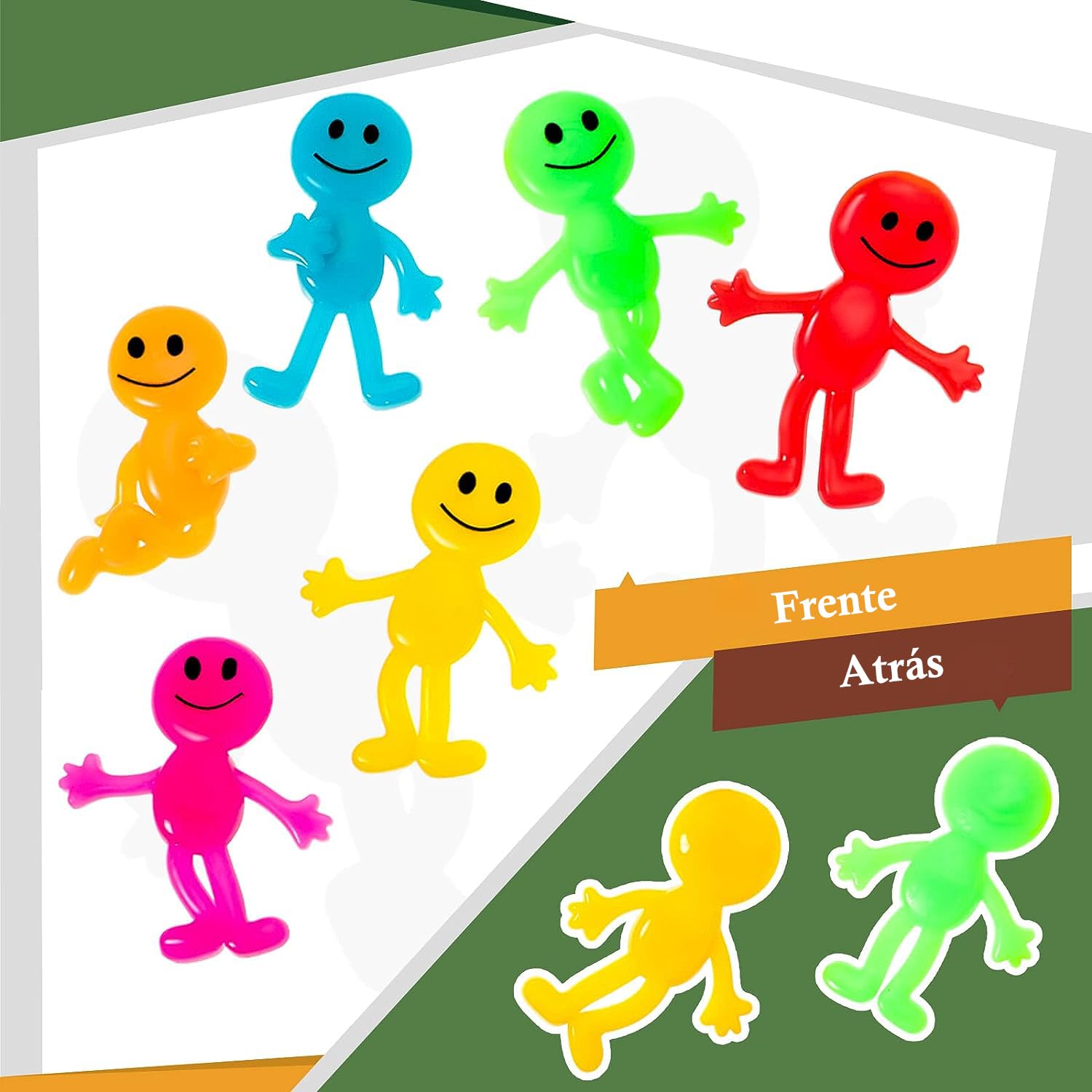 Juguetes Elásticos Bendables Stretchy Toys Colores Divertidos para Niños