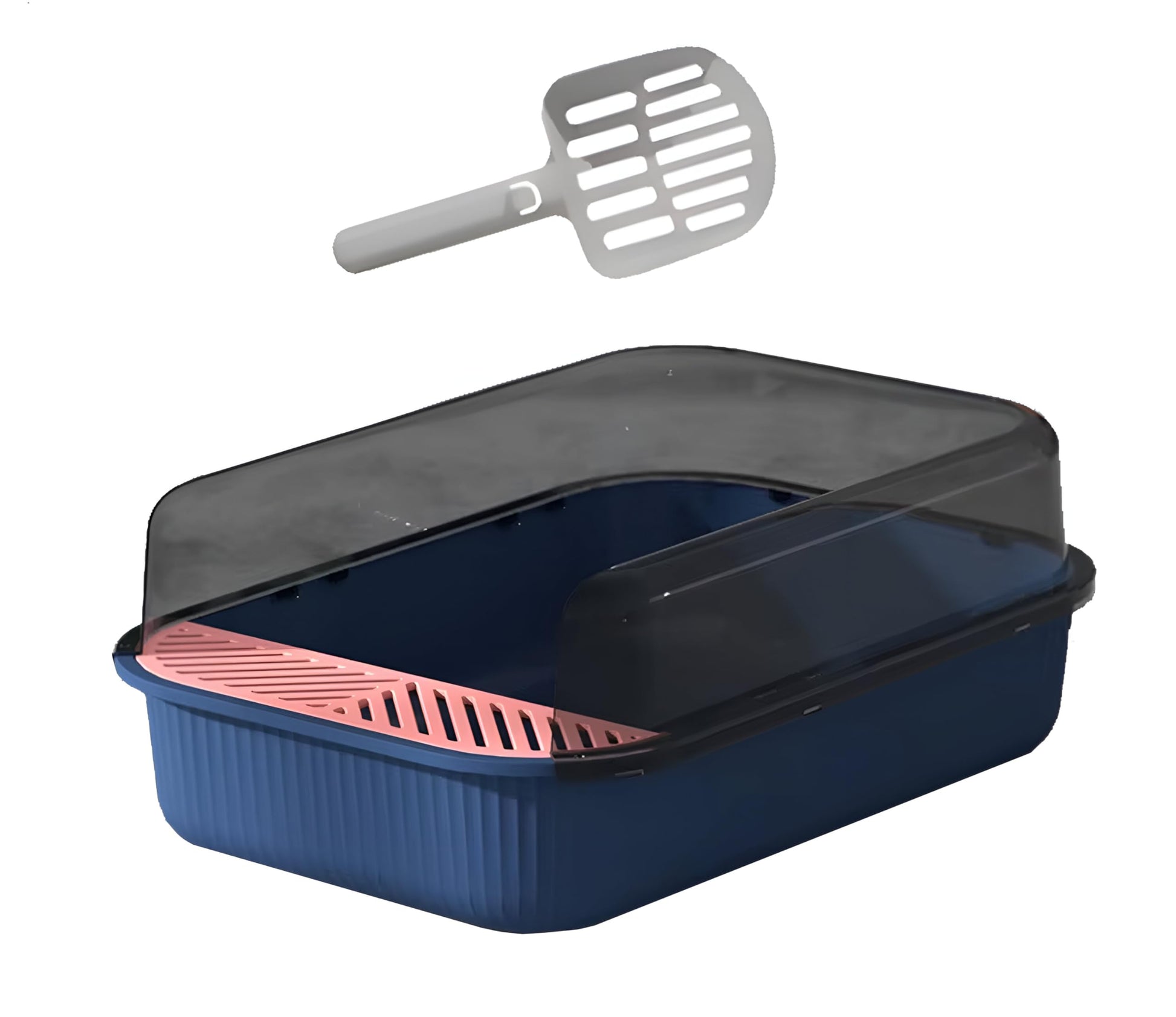 Arenero Grande MATCHI Azul con Extensión y Pala Limpiadora