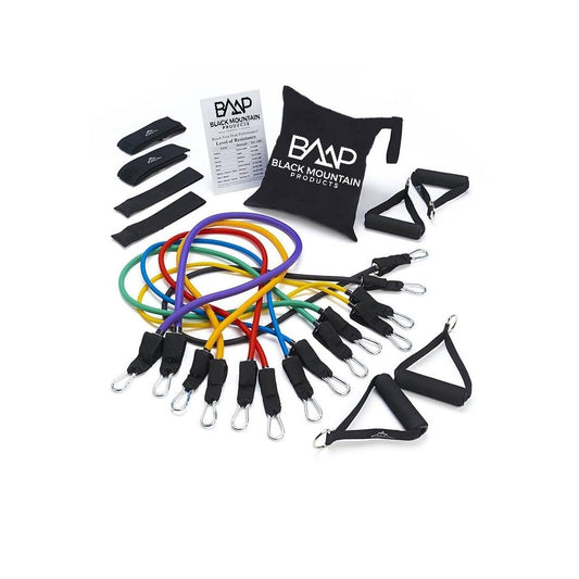 Black Mountain Products - Juego de Bandas de Resistencia con guía de Inicio