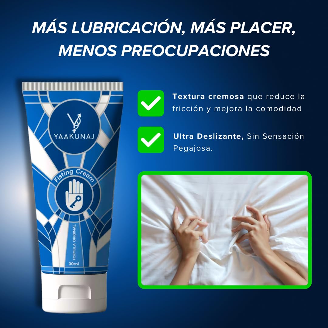 Crema Fisting YAAKUNAJ LOVESHOP Sin Dolor 30ml