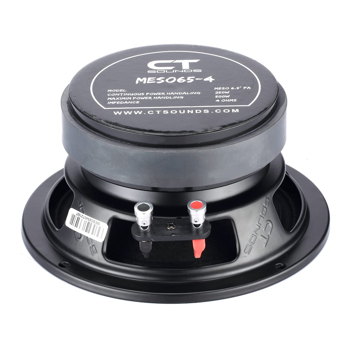 CT Sounds MESO65-4 - Altavoz de audio profesional de rango medio, 250 vatios RMS, cada uno
