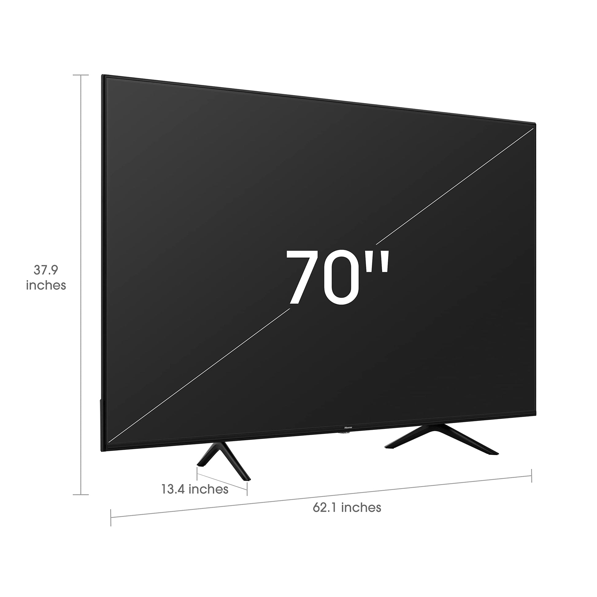 Hisense Pantalla LED Smart TV de 70 Pulgadas 4K 70a6h