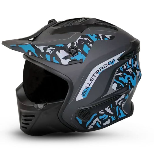 Casco Motocicleta Modular Marca Edge - Kombat - Flip UP Visor Doble ANTIVAHO- Certificado Dot - Moto Moto Casco Cascos de para Guantes Funda Pegatina Motocross Pegatinas