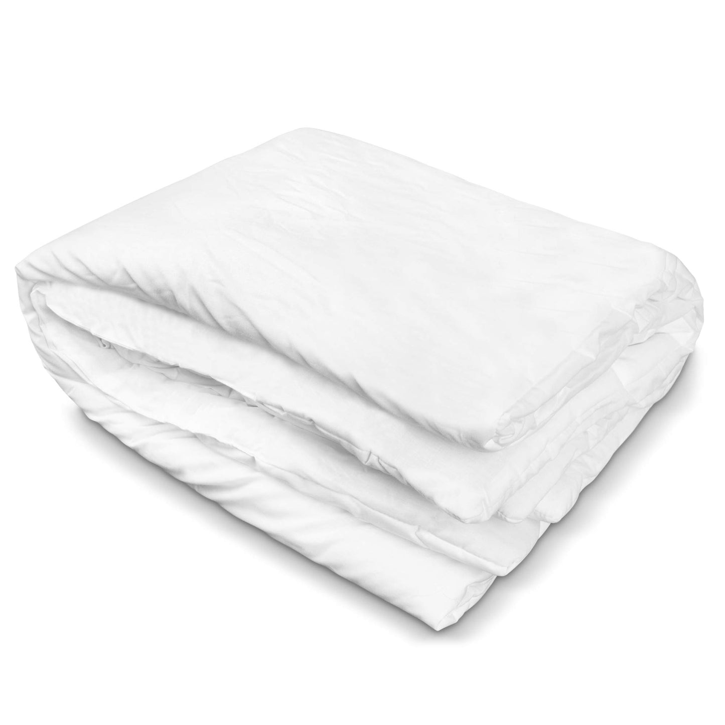 Polyfill - Edredón para cuna y cama, ligero y transpirable, para bebé (36 x 51), color blanco