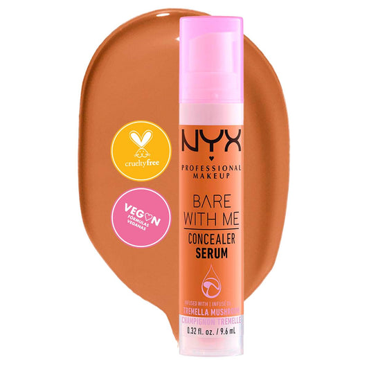NYX Professional Makeup, Bare With Me, Suero Corrector, Deep Golden, 0.32oz