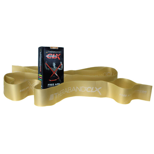 Banda de Resistencia Theraband CLX Verde para Ejercicio en Casa y Entrenamientos de Cuerpo Completo