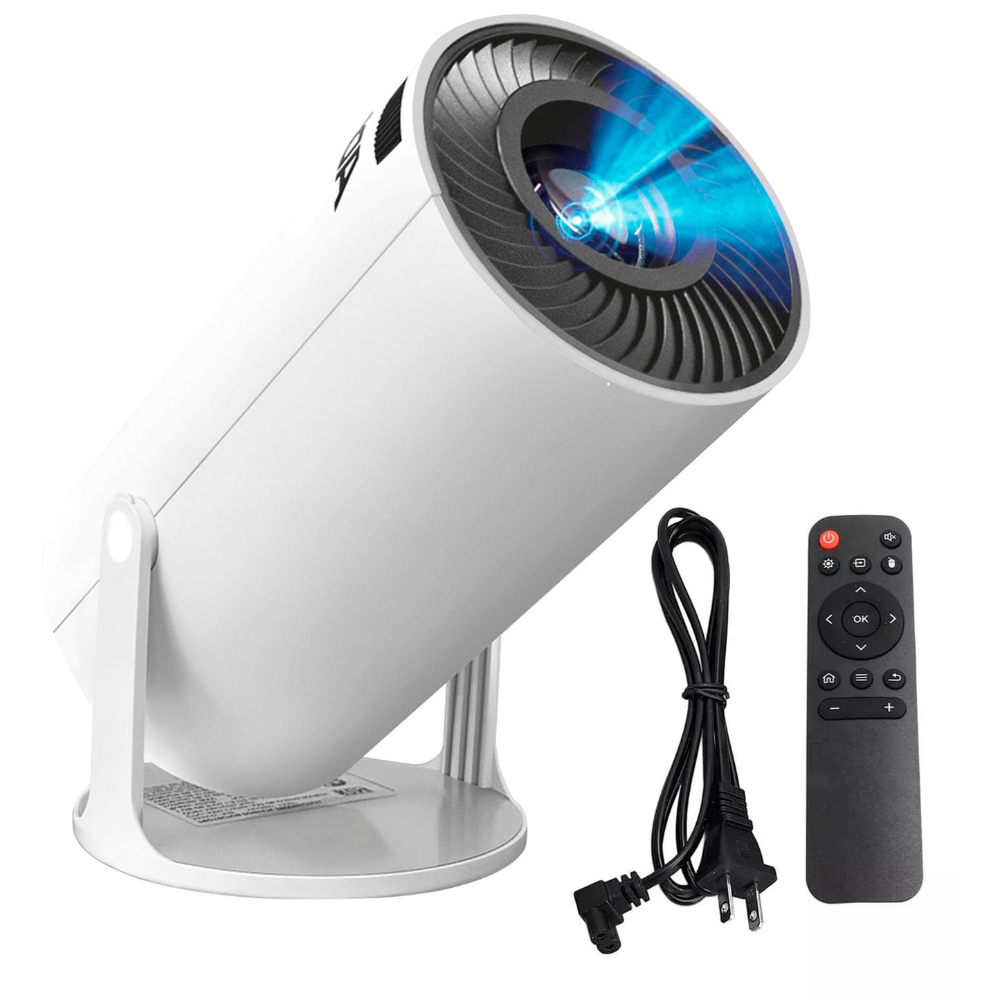 Adir Proyector Profesional Portatil 4K 1080P Blanco 12351
