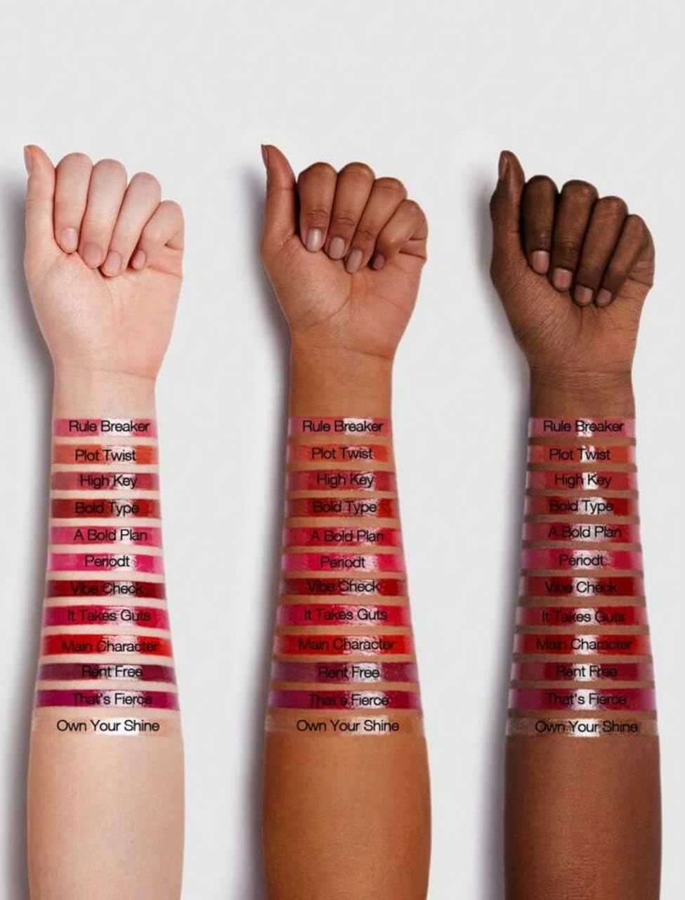 SHEGLAM Lápiz Labial Varios Tonos Efecto Espejo (Own your shine, 2.5 g)