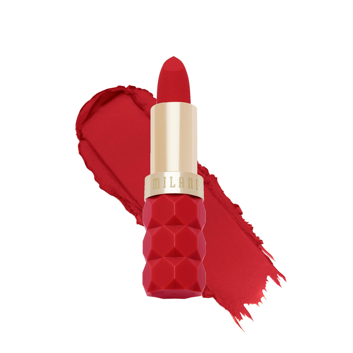 Milani Labial Mate Color Fetish Matte Lipstick Tono Red Flag