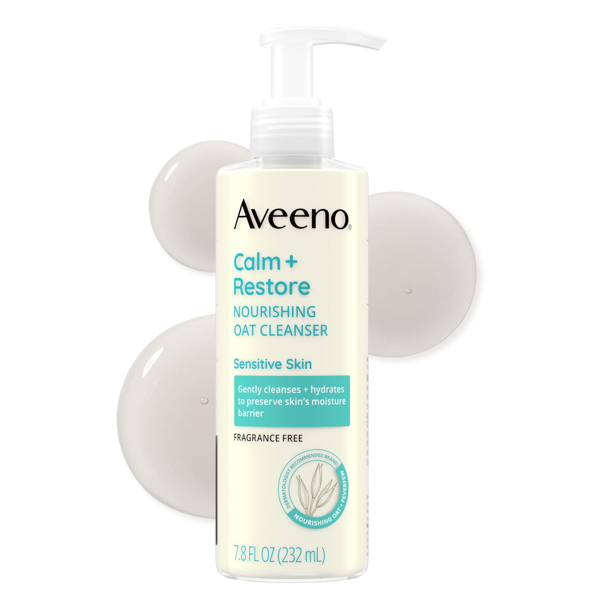 Aveeno Calm Y Restore Limpiador Nutritivo De Avena