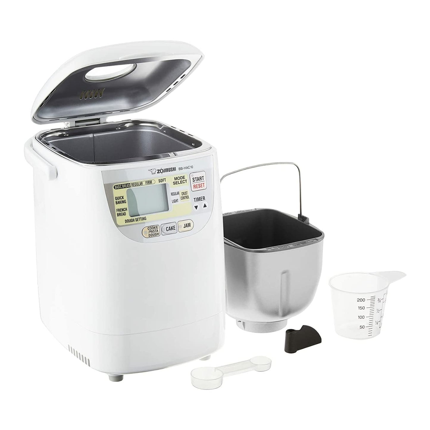 Panificadora Zojirushi BB-HAC10 Blanco Programable Mini 1 Libra