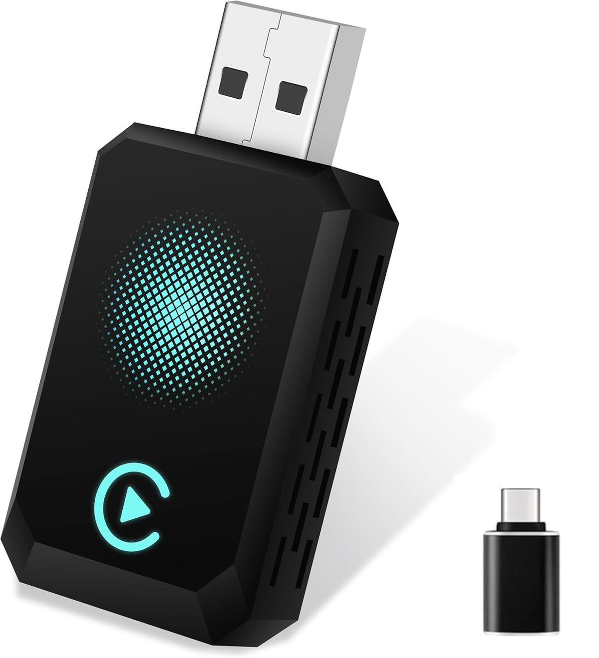Adaptador Inalámbrico iPhone USB-C USB CarPlay Cable a Inalámbrico