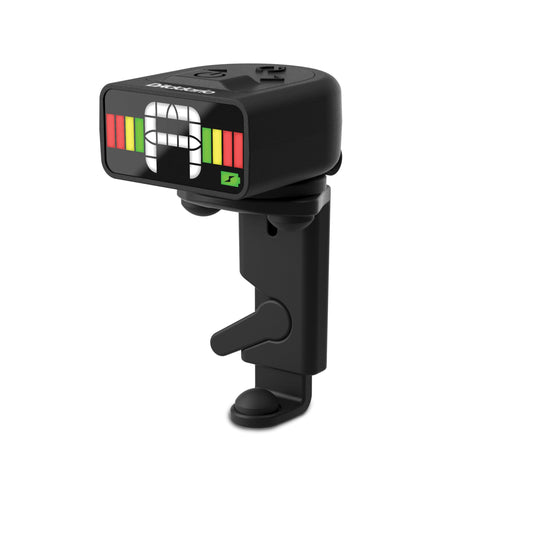 Afinador de violín recargable D'Addario - Afinador de clip para violines - Pantalla a todo color - Afinación rápida y precisa