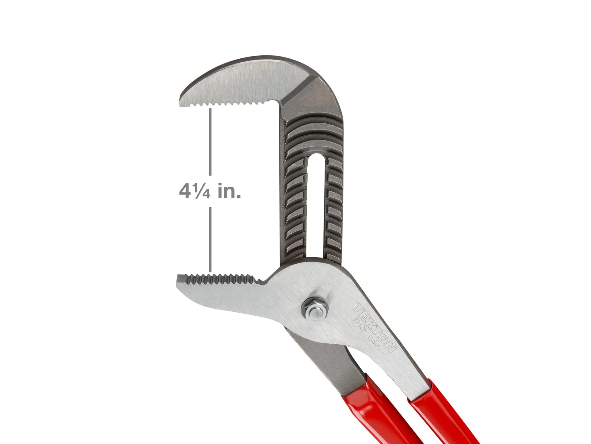 TEKTON 37526 Alicate Pico de Loro, Mordaza Ajustable de 16"