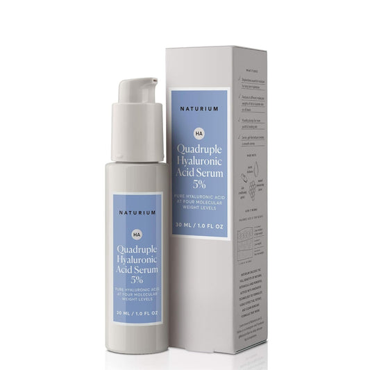 Quadruple Hyaluronic Acid Serum 5% with Pure Hyaluronic Acid At Four Molecular Weight Levels