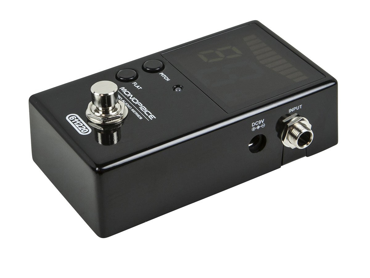 Stage Right by Monoprice True-Bypass Chromatic Pedal Tuner