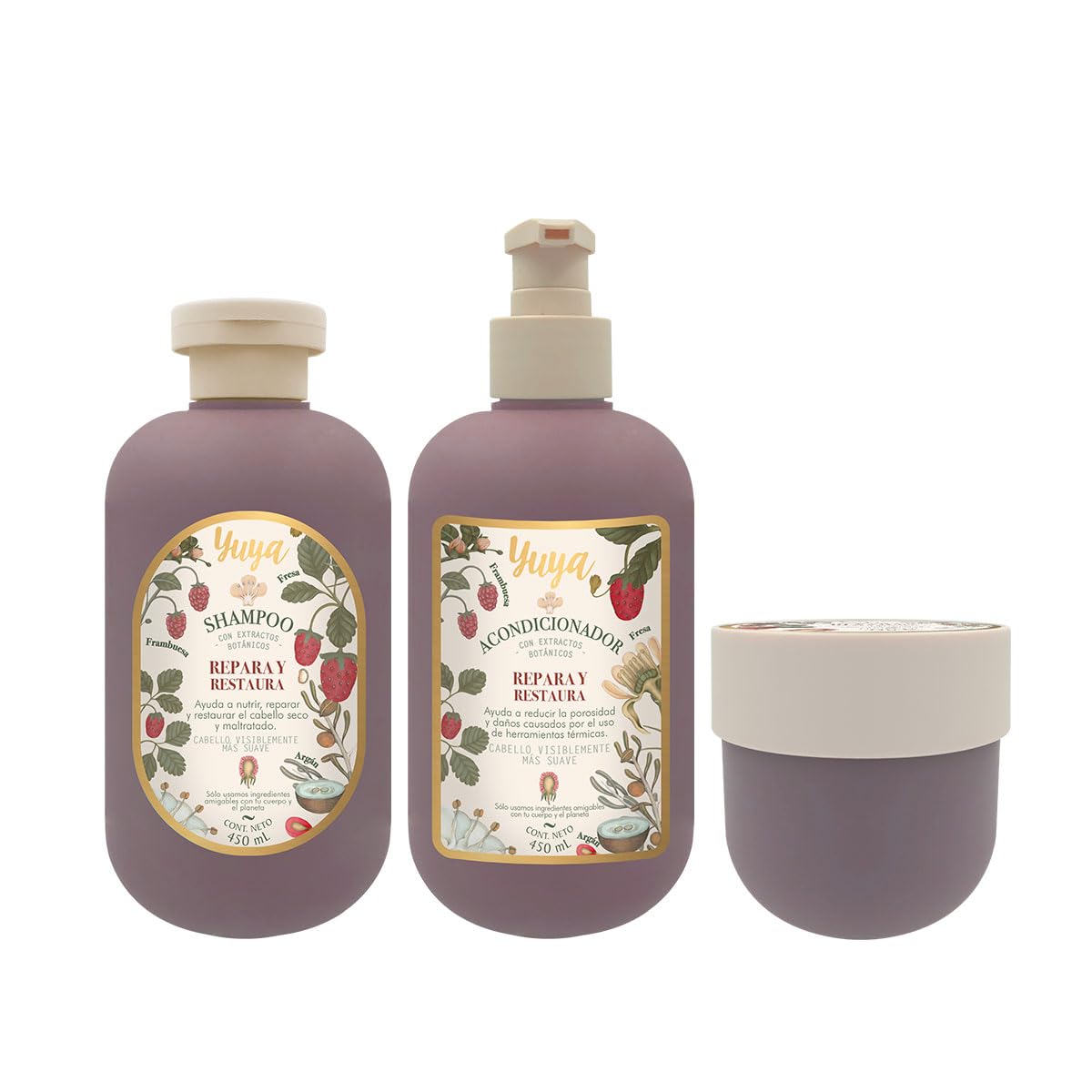 Yuya - Set Tratamiento Capilare REPARA y RESTAURA con ARGÁN Y PANTENOL