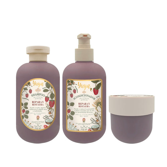 Yuya - Set Tratamiento Capilare REPARA y RESTAURA con ARGÁN Y PANTENOL
