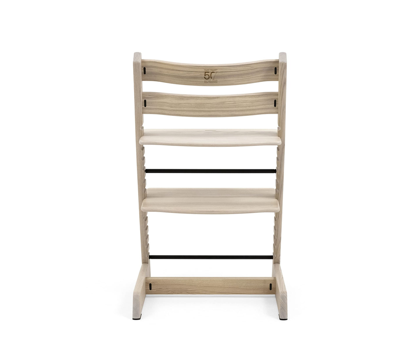 Silla Tripp Trapp de Stokke, Silla ajustable, evolutiva para recién nacidos, niños y adultos - Práctica, cómoda y ergonómica - Diseño atemporal (Fresno Natural)