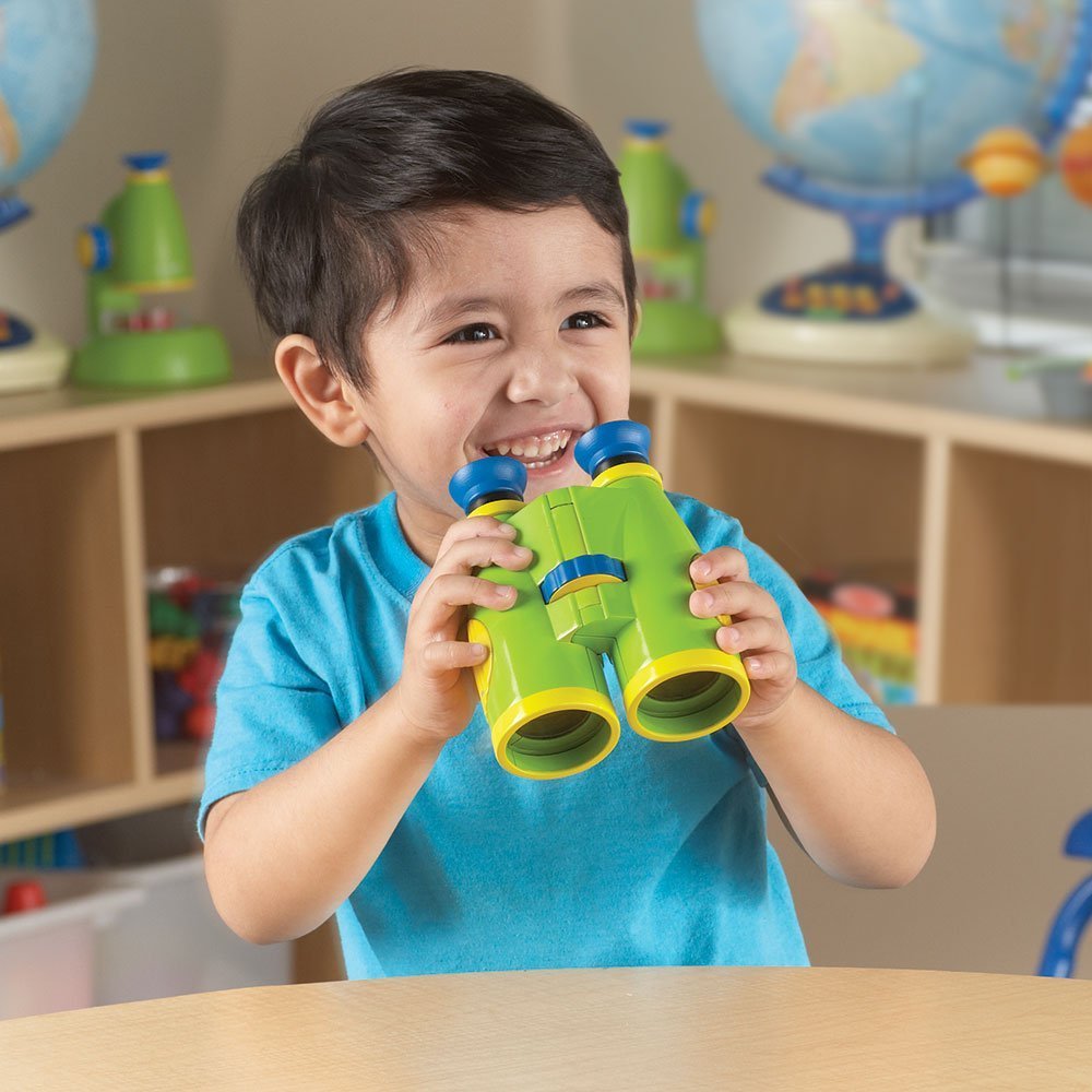 Learning Resources Primary Science Big View Binoculars, Juego de Exploración, Binoculares para Niños, Mayores de 3 añosaños