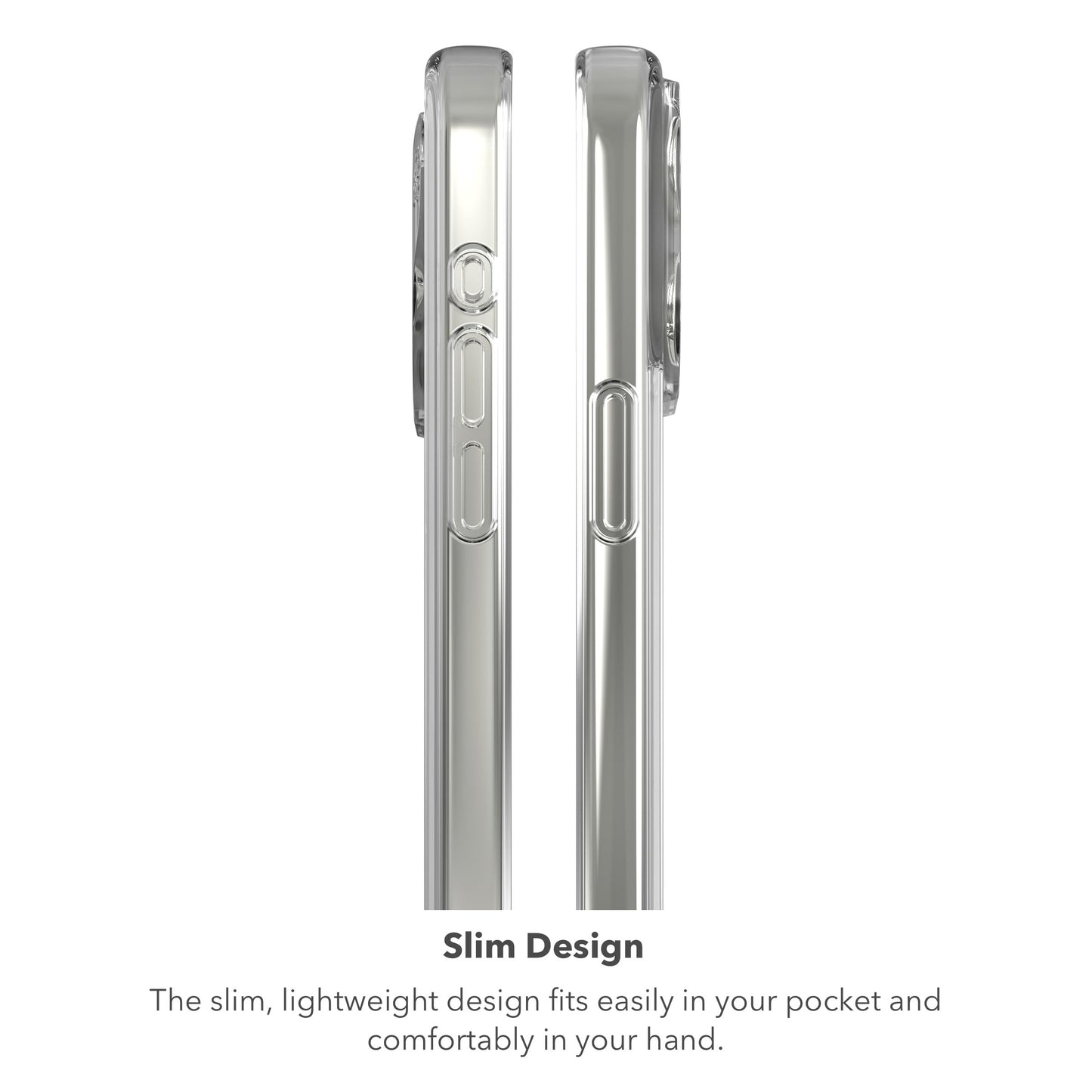ZAGG Crystal Palace Snap - Funda Transparente para iPhone 15 Pro MAX, protección contra caídas (4 m), grafeno Duradero, antiamarillamiento y Resistente a los arañazos MagSafe