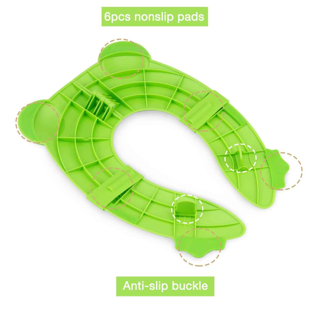 PandaEar Funda Asiento de Inodoro Plegable Niños