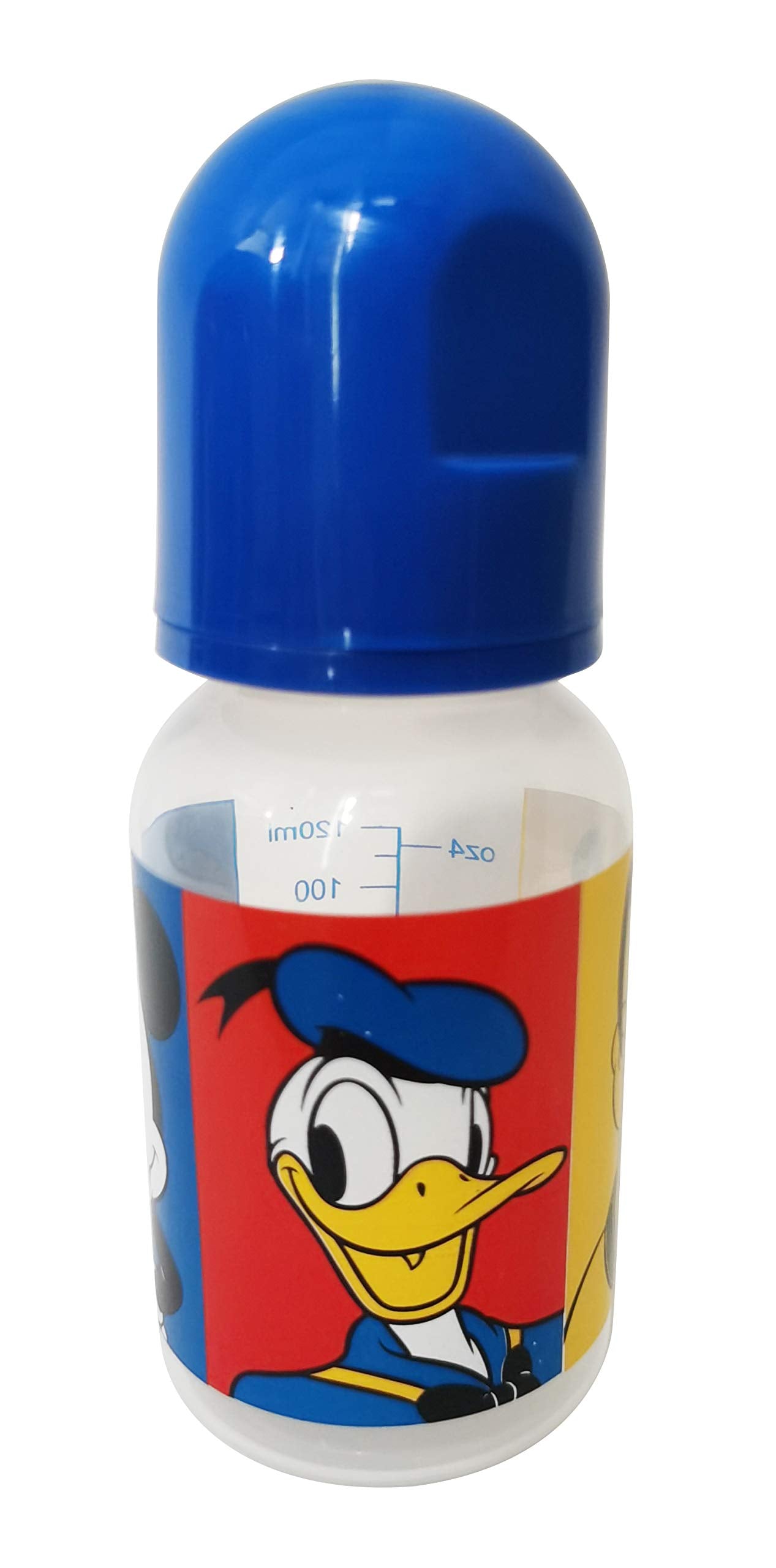 Cudlie Disney Baby Boy Mickey Mouse 5 oz Pack of Three Baby Bottles, Mickey Friends