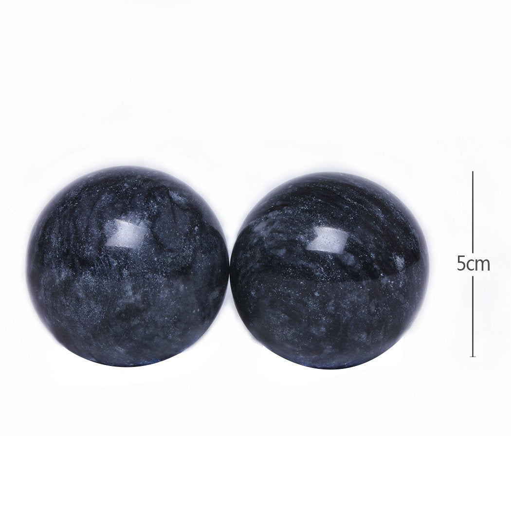 Pelotas de Ejercicio Mármol Salud China Gris Oscuro Caja