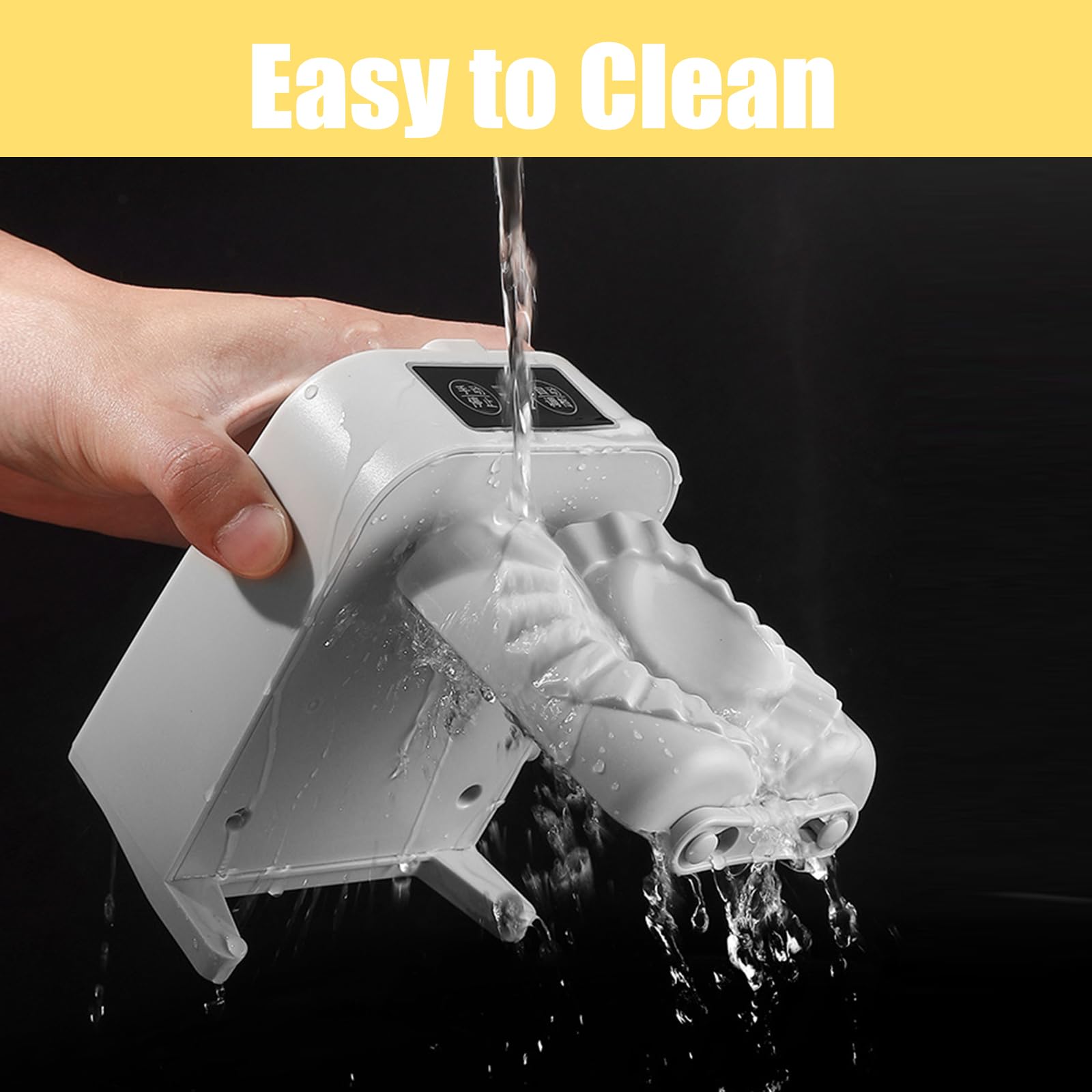 Máquina automática para hacer bolas de masa hervida, máquina de bolas de masa hervida eléctrica doméstica, máquina de bolas de masa china con cuchara y cepillo para polvo para el hogar y la cocina