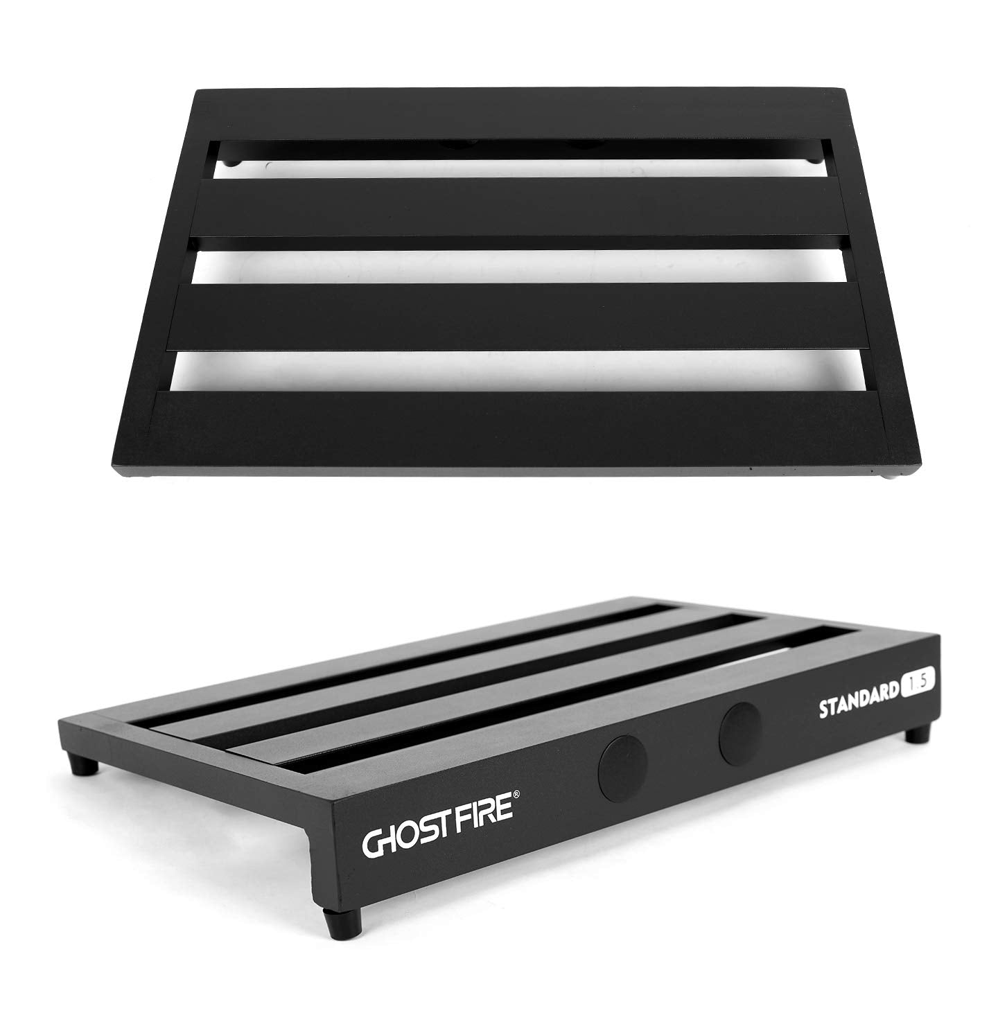 GHOSTFIRE Ghost Fire - Pedalera de aleación de aluminio de 0.13 kilogramos y 50 x 30 cm con bolsa de transporte, serie V (V-STANDARD 1.5)