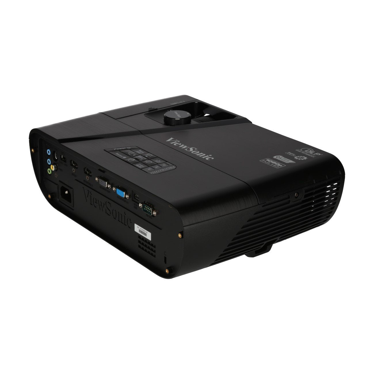 Viewsonic Pro7827HD Desktop Projector 2200lúmenes ANSI DLP 1080p (1920x1080) 3D Negro Video - Proyector (2200 lúmenes ANSI, DLP, 1080p (1920x1080), 762 - 7620 mm (30 - 300"), 22000:1, 3500 h)