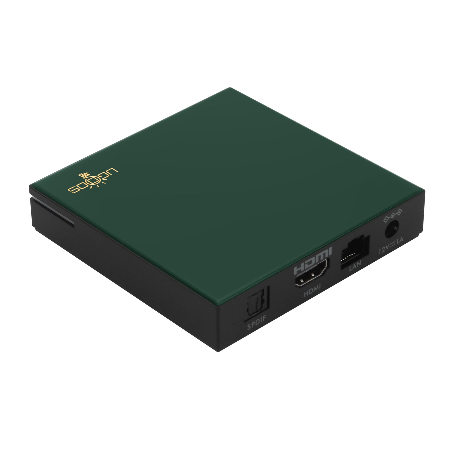 Ugoos SK4 Pro TV Box Android 14.0 Amlogic S905X5M-K 4 GB RAM 64 GB ROM 2.4G/5G Wi-Fi Dual Ethernet 100M USB 2.0 BT5.4 Soporte AV1 VP9 H.265 4K HDR