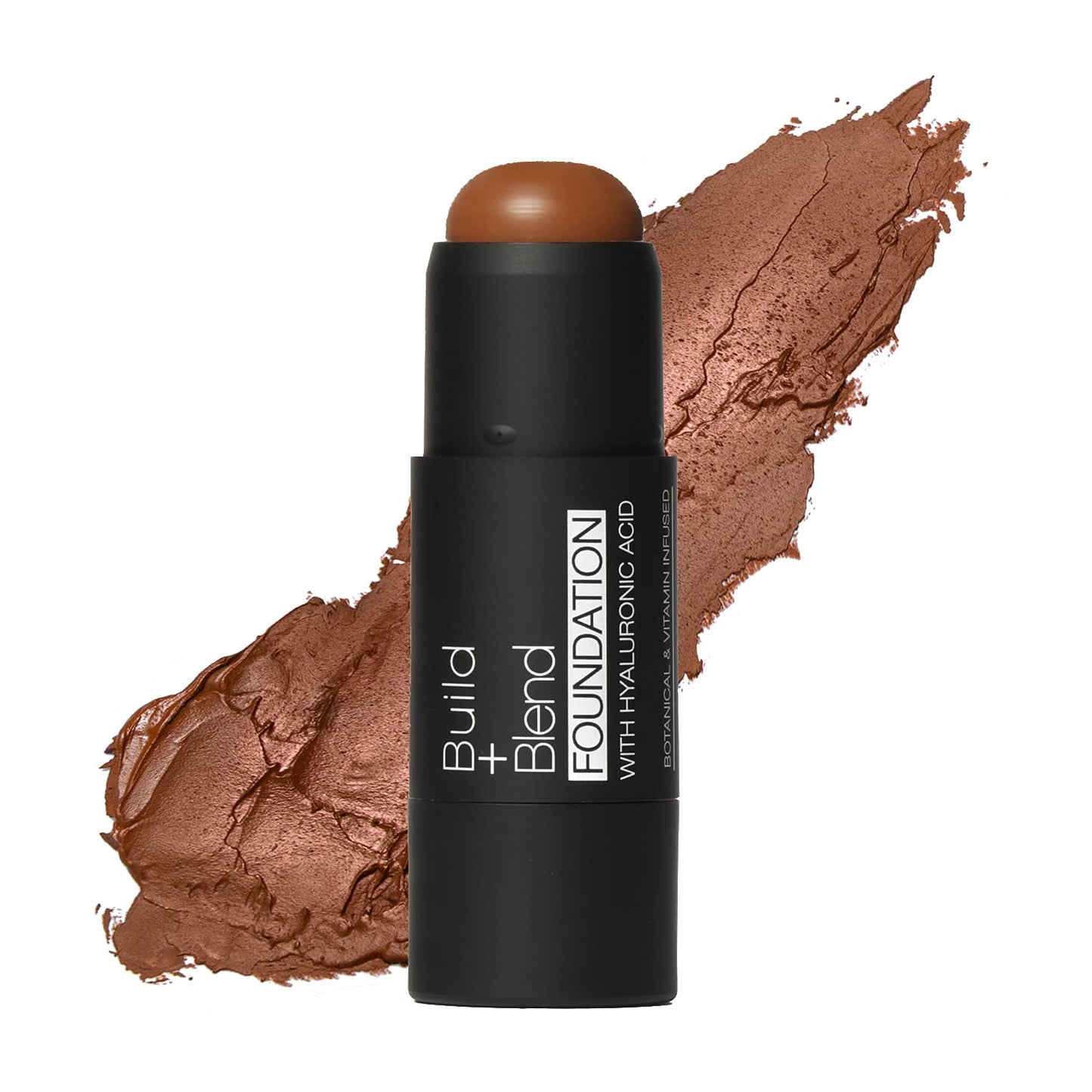 Palladio BUILD + BLEND - Barra de base, barra de contorno para cara, maquillaje profesional para un aspecto perfecto, 0.25 onzas, Mocha