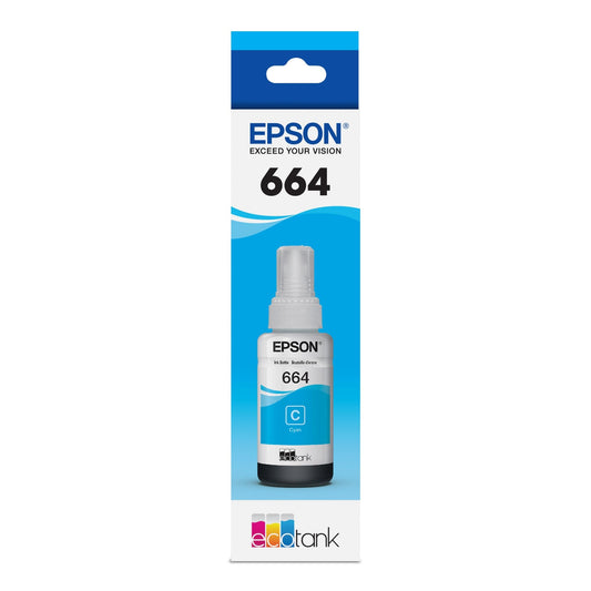 Botella de Tinta EPSON EcoTank Cian de Ultra Alta Capacidad