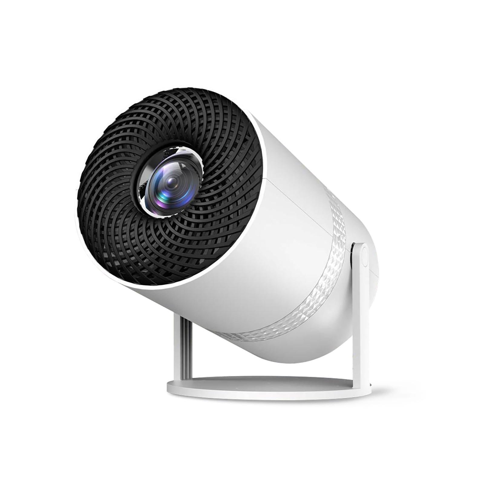 Proyector 4K Bluetooth 5.1 WiFi 6 Portátil con 200 ANSI y Sistema Incorporado Compatible con USB y HDMI