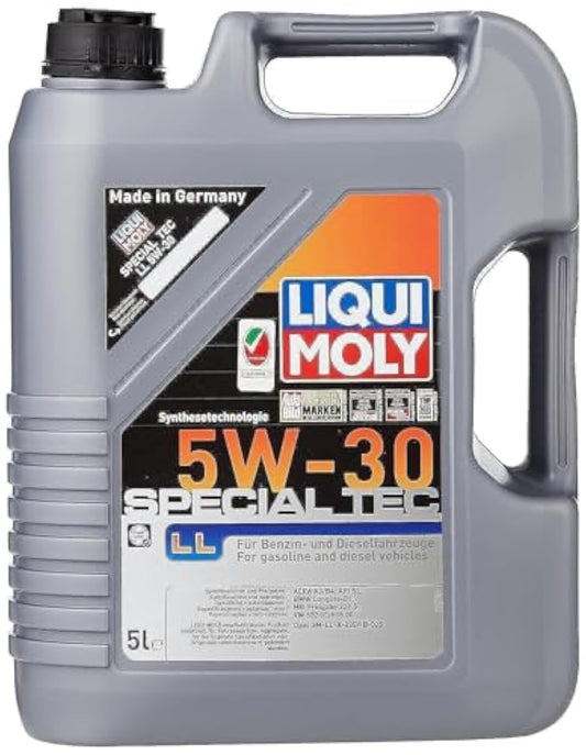 Liqui Moly 2448 - Aceite de motor, Especial Tec LL 5W-30, Booklet, 5 l
