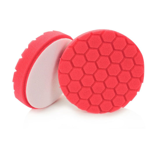 Chemical Guys Hex-Logic Pad, Almohadilla de Acabado Ultraligera, Rojo, 13.97 cm