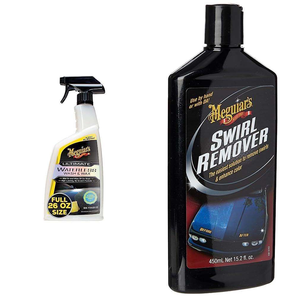 Lavado y Encerado Instantáneo Meguiar's Oficial en Lavado y Removedor de Marcas Circulares